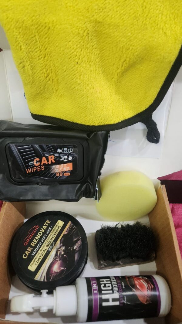 Car Care Kit: A maintenance kit for your car to clean indoor n outdoor - Image 2