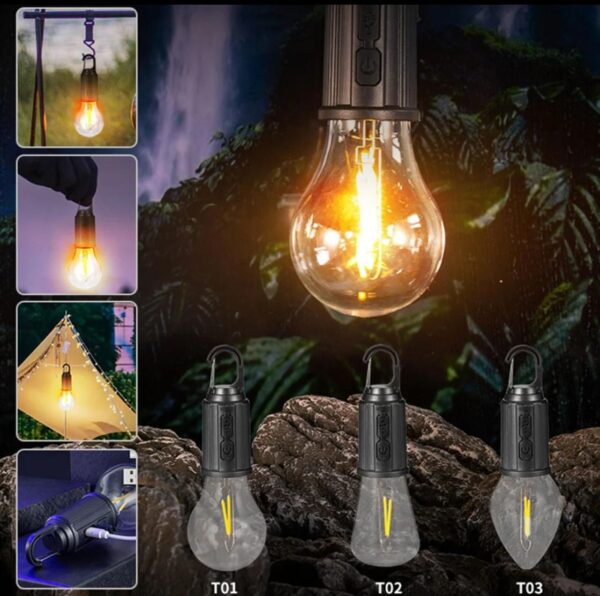 Rechargeable Led Camping  bulb/Lamp  TYPE C